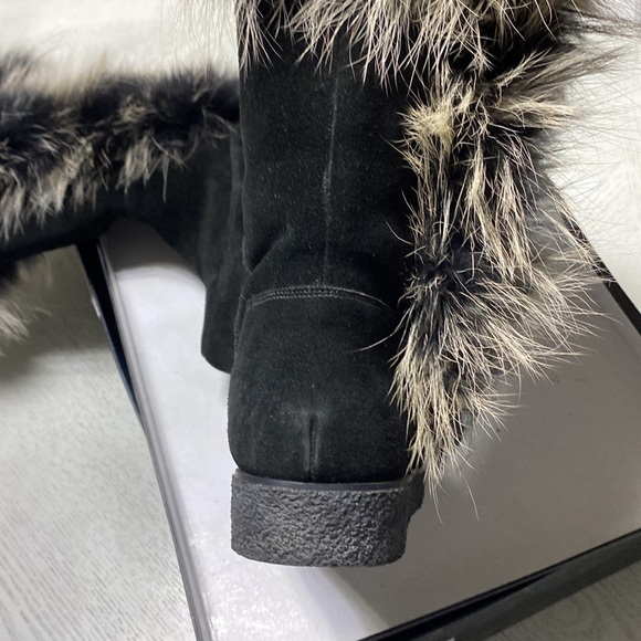 Real Fur Calf Winter Boots/Size 8 - Picture 8 of 14